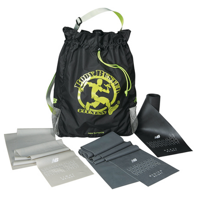 Fitness bag with other promotional items
